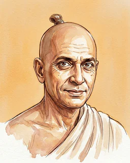 Chanakya, AI illustration